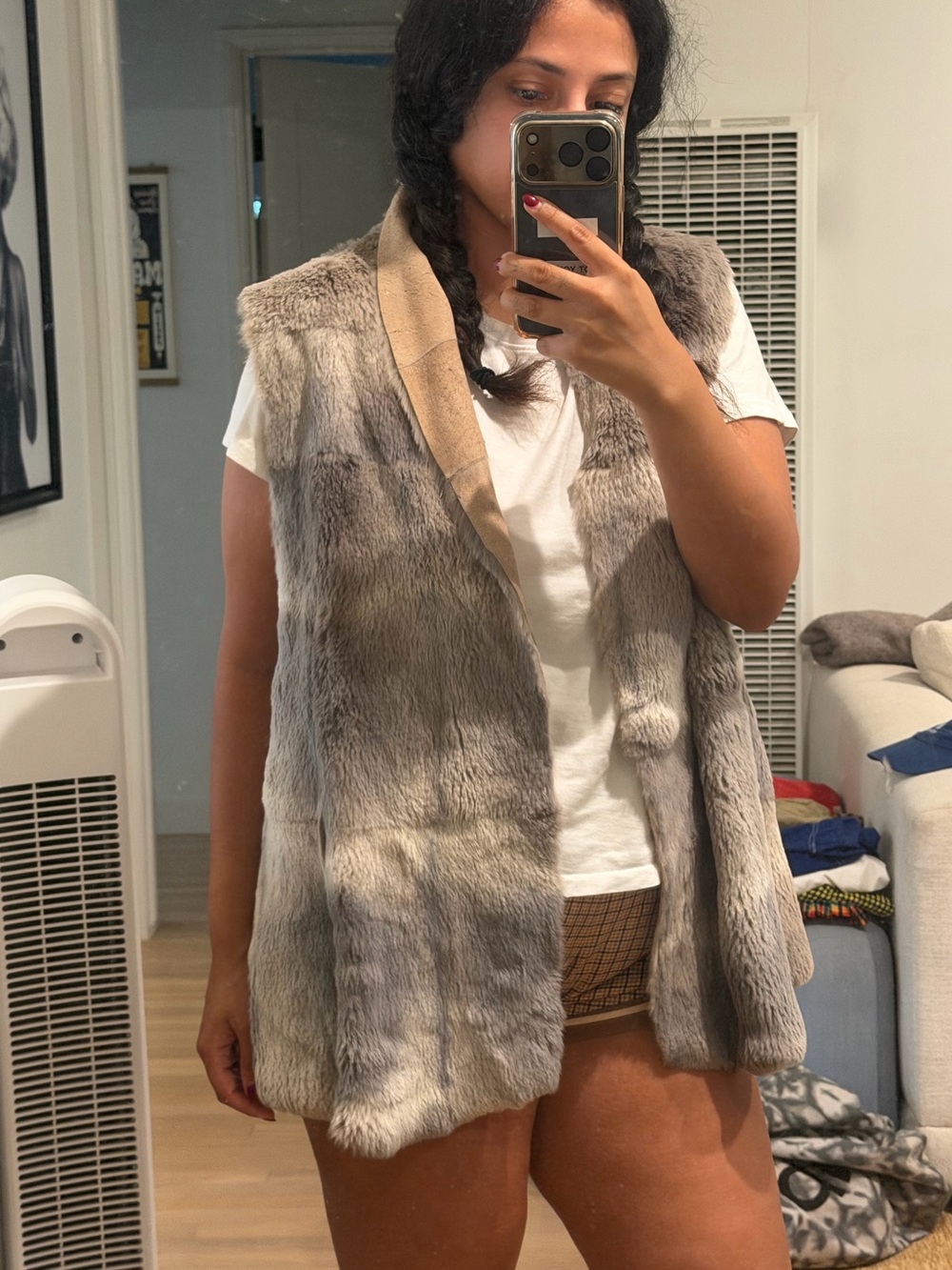 Real Rabbit Fur vest - Picture 4 of 4